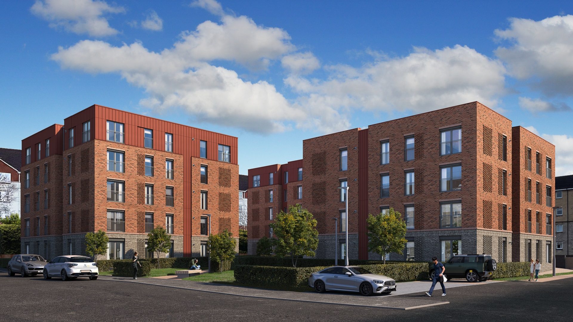 Ascent Cathcart. 55, one and 2 bed apartments in Cathcart Glasgow